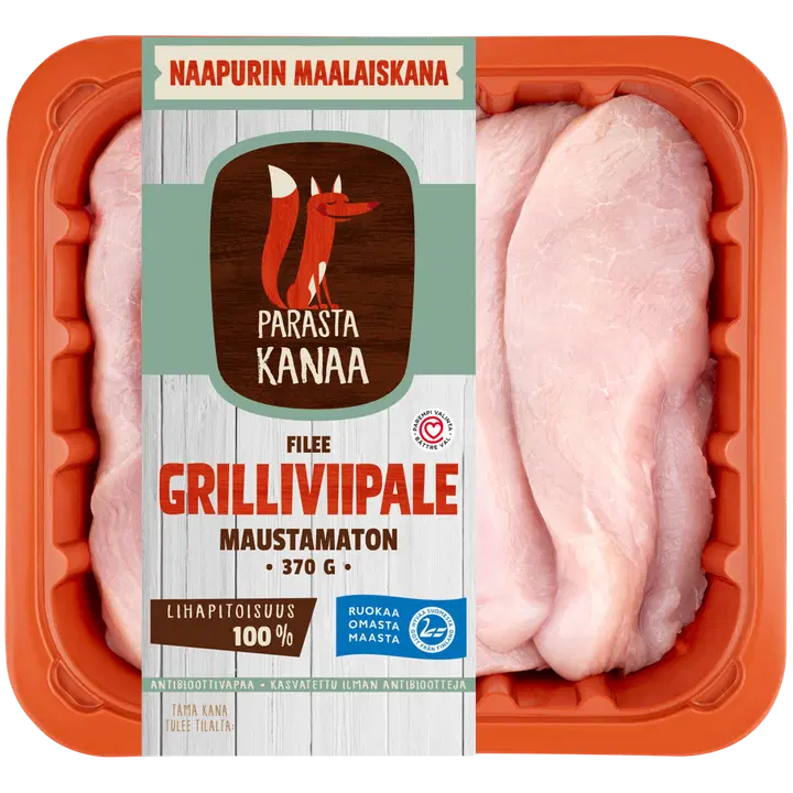 Naapurin Maalaiskanan grilliviipale maustamaton 370 g