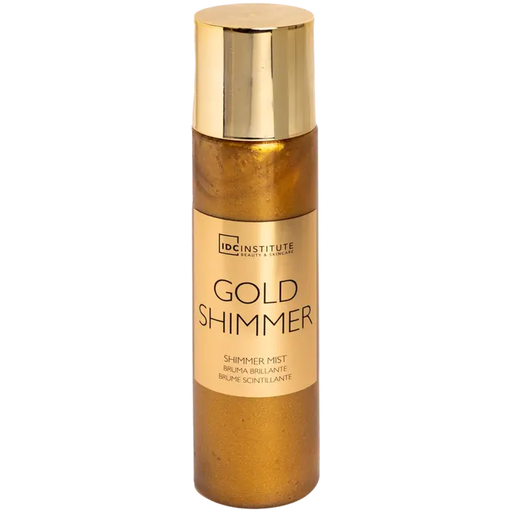 Lisää ihollesi kultainen hehku uudella Gold Shimmer -vartalosuihkeella! Tämä kevyt suihke tuo iholle säteilevän ja kauniin kullanhohtoisen sävyn.