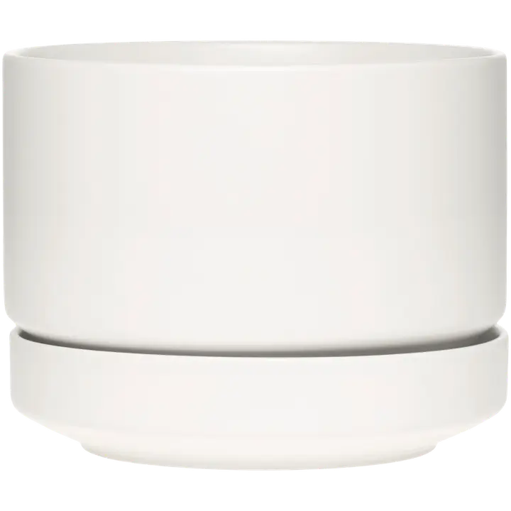 Arabia kukkaruukku SN 19cm matta valk.