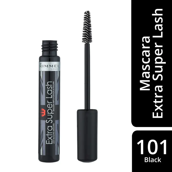 Rimmel London 8ml Extra Superlash Mascara 101 Musta ripsiväri