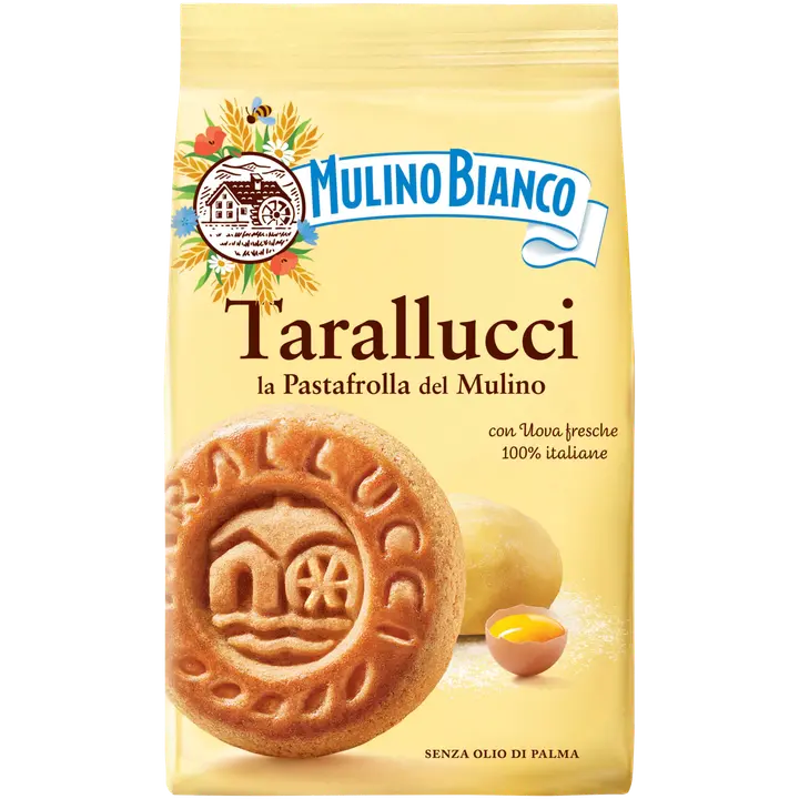 Mulino bianco liivaküpsised tarallucci 350 g