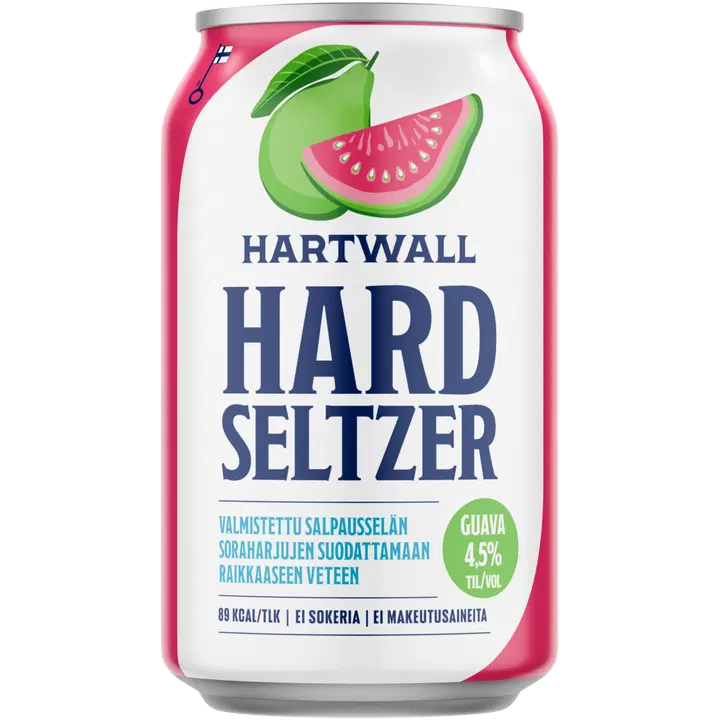 Hartwall Hard Seltzer Guava 4,5% 0,33 l