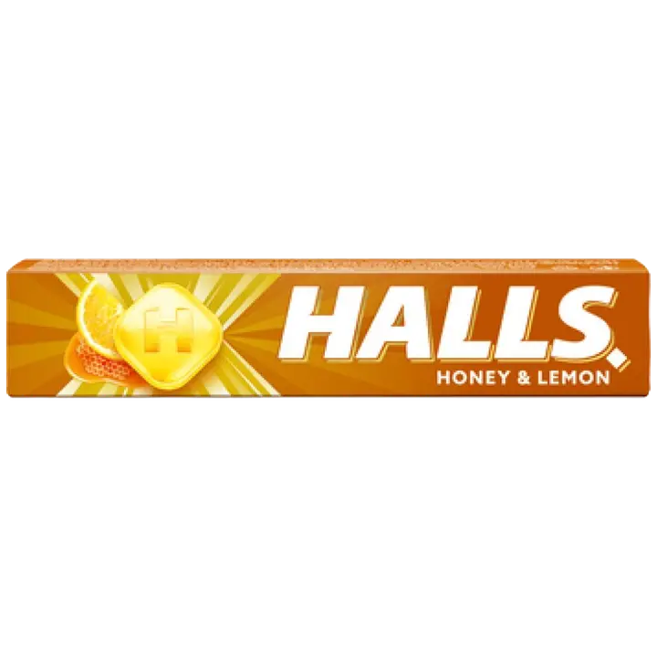 Halls mee ja sidruniga kurgupastillid 33 g