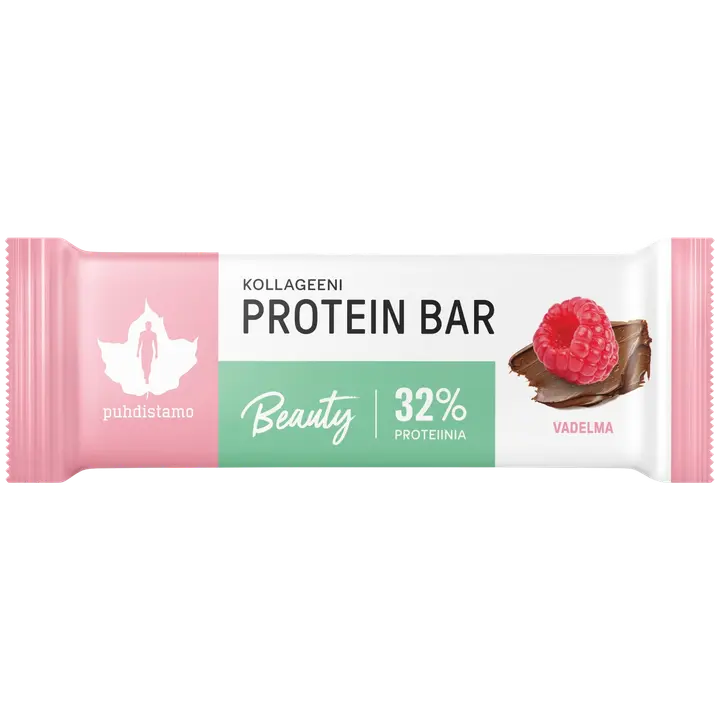 Puhdistamo Beauty vaarikamaitseline valgubatoon kollageeniga 30 g