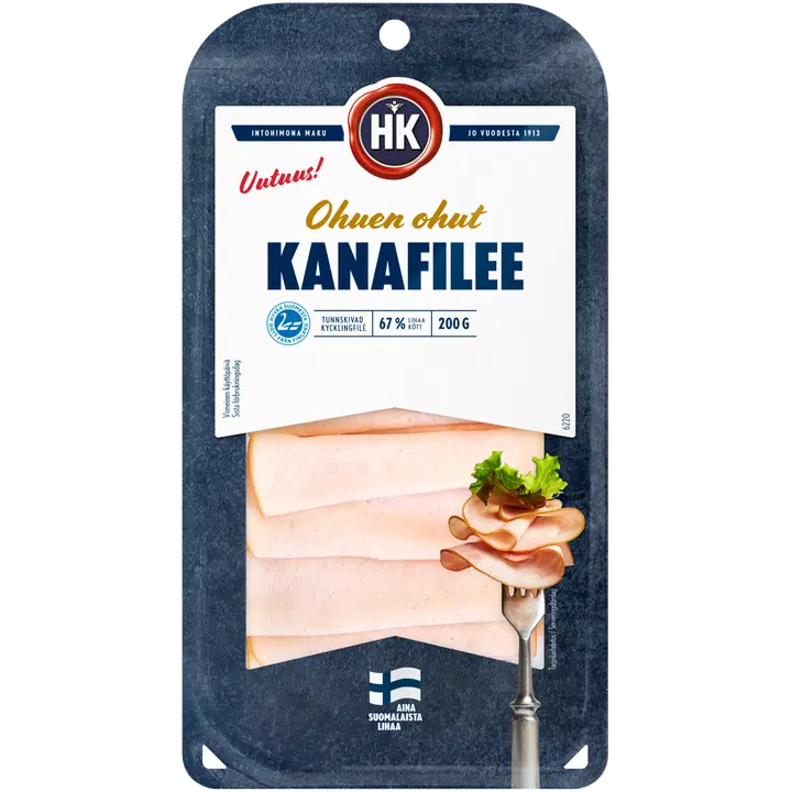 HK Ohuen ohut Kanafilee 200 g