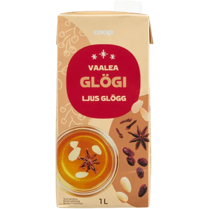 Coop vaalea glögijuoma 1l
