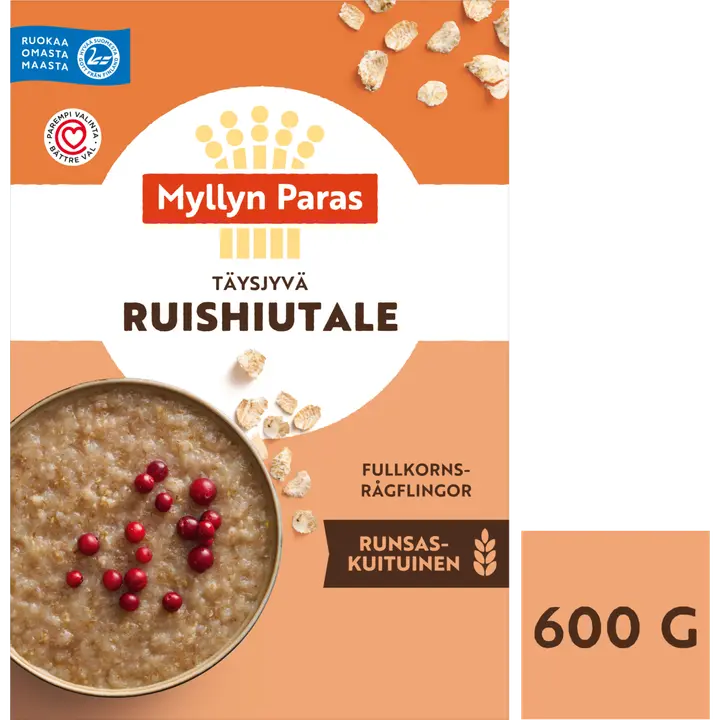 Myllyn Paras Ruishiutale 600 g