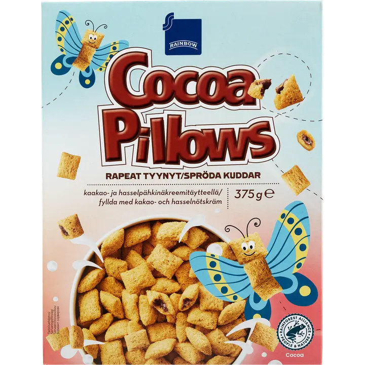 Rainbow Cocoa Pillows suklaatyynymuro 375 g