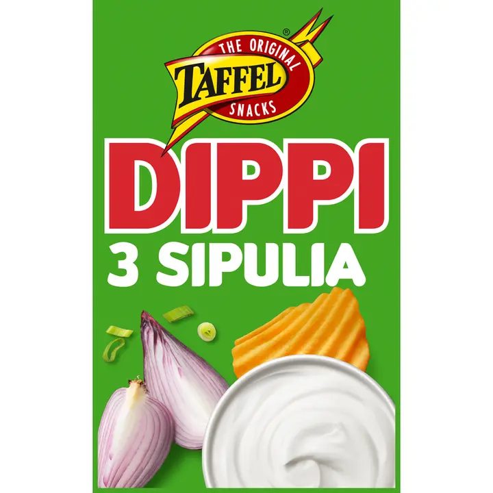 Taffel 3 sipulia dippi 16g