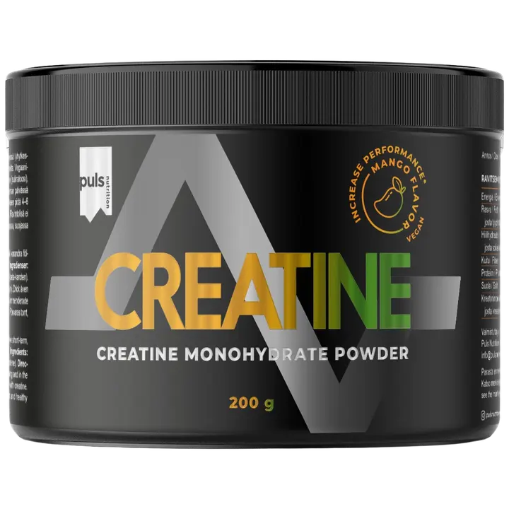 Puls Nutrition Kreatiinimonohydraattijauhe Mango 200g