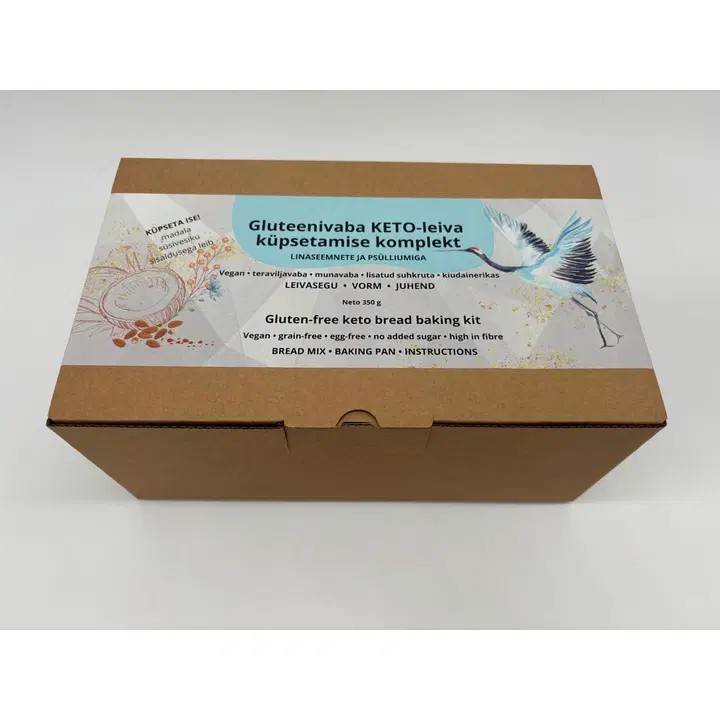 Teraleib Gluteenivaba Keto-Leiva Küpsetamise Komplekt - 350 g