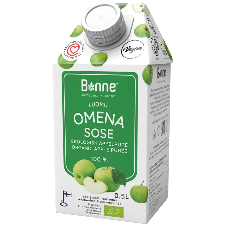 Bonne Luomu Omenasose 0,5L
