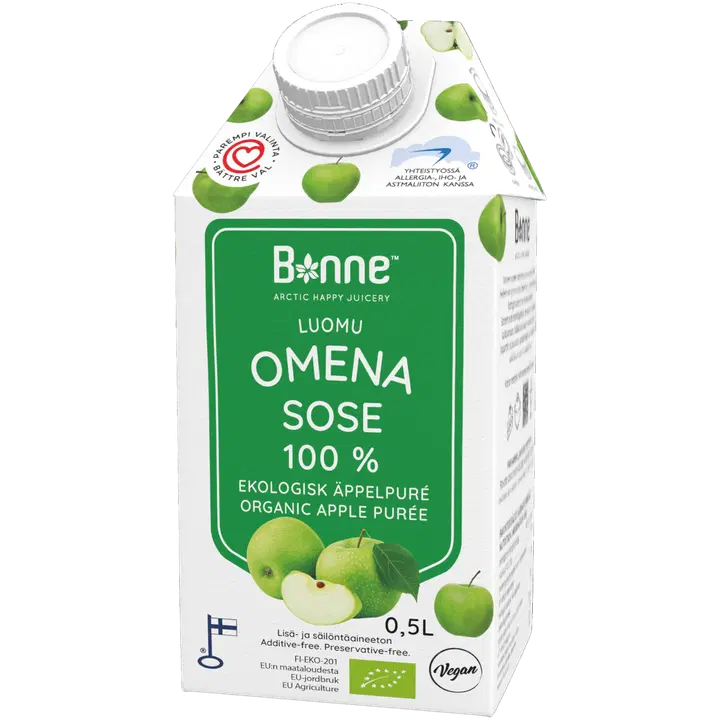 Bonne Luomu Omenasose 0,5L
