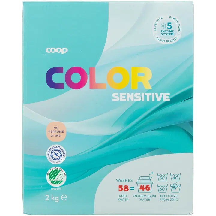 Pesupulber Coop Color Sensitive 2kg