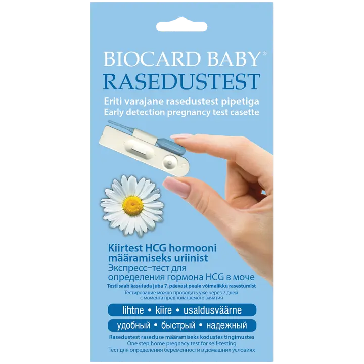 Biocard Rasedustest