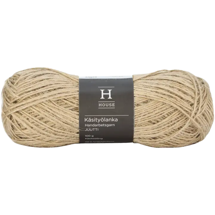 House käsityölanka Juutti 100 g 212240 Natural Jute