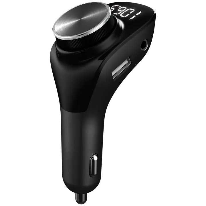 FM-transmitter Bluetooth 2xUSB-A