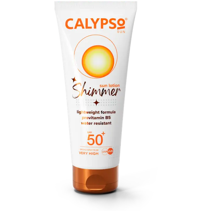 Calypso 100ml SPF50+ Shimme Sun Lotion