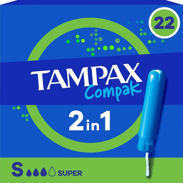 Tampax 22kpl Compak Super tamponi