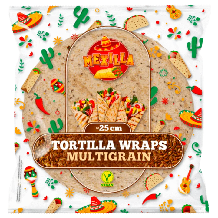 Mexilla mitmeviljatortilja 25cm 25cm 60g*4tk vegan