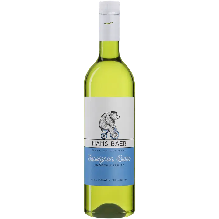 Hans Baer Sauvignon Blanc valkoviini 8 til-% 1l pullo
