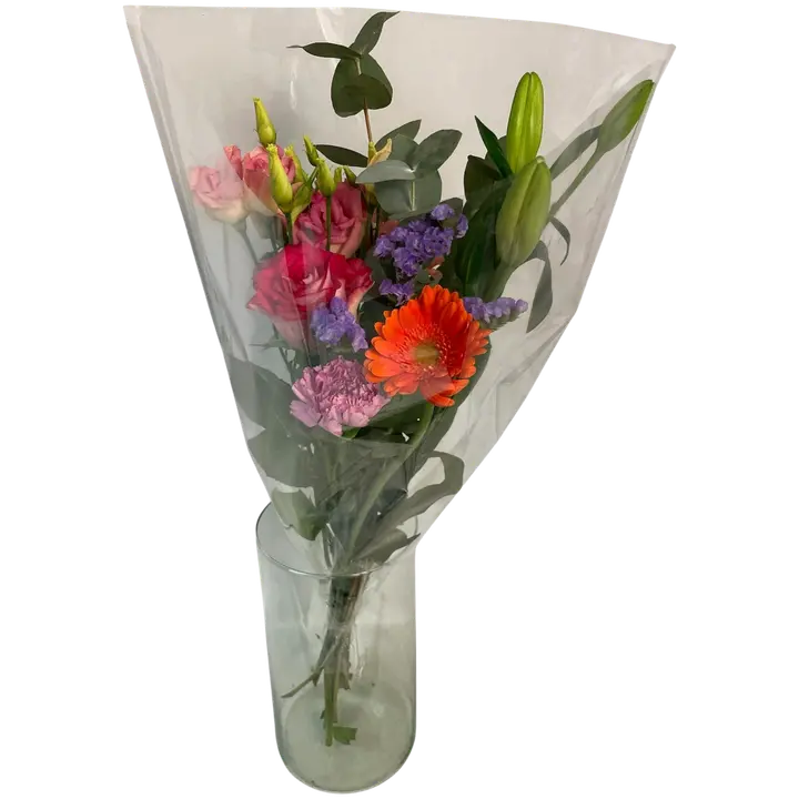 Kimppu Ruut, monivärinen sekakimppu, 7 oksaa, 65cm, erilaisia