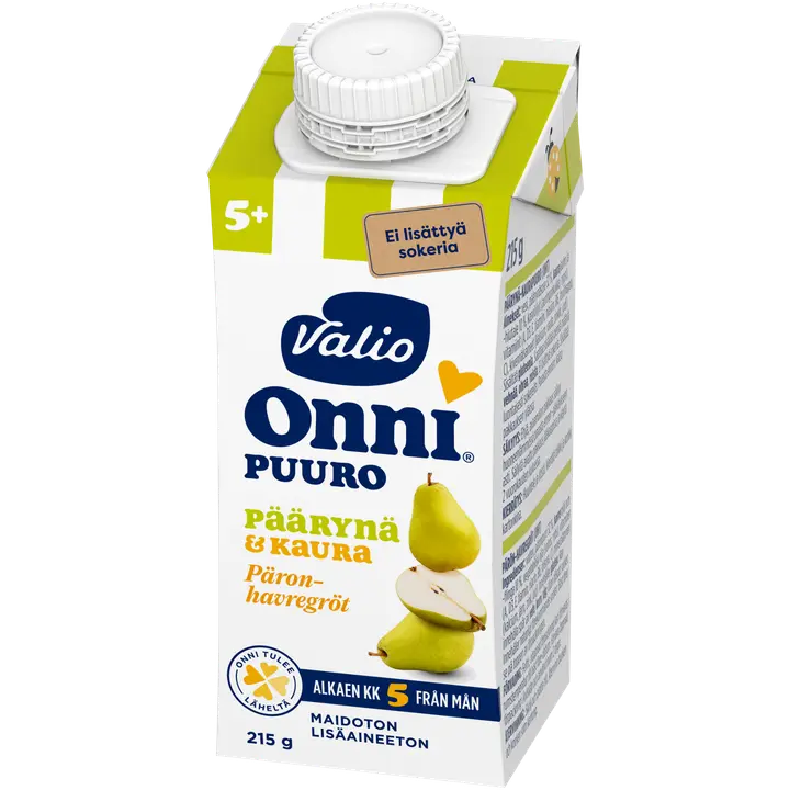 Valio Onni® päärynä-kaurapuuro 215 g UHT (alk 5 kk)