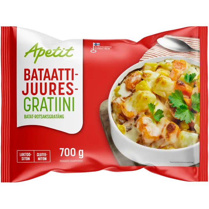 Apetit Bataatti-juuresgratiini pakaste 700g