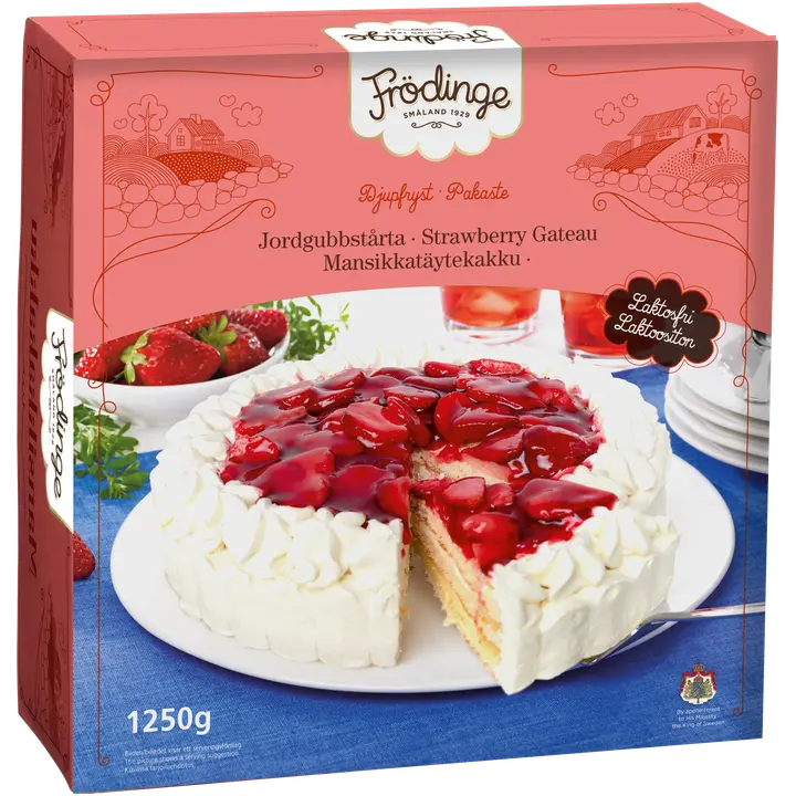 Frödinge laktoositon mansikkakakku 1250g