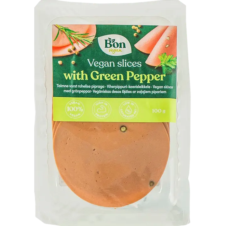 Bon Soya 100g soija-viherpippurileikkele