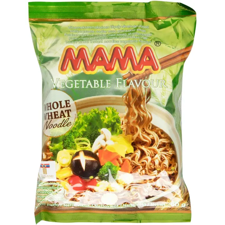Mama Vihanneksenmakuinen täysjyvänuudeli 60g
