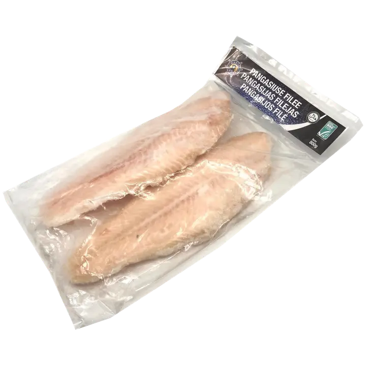 ASC Pangasiuse filee nahata, well trimmed, 800g