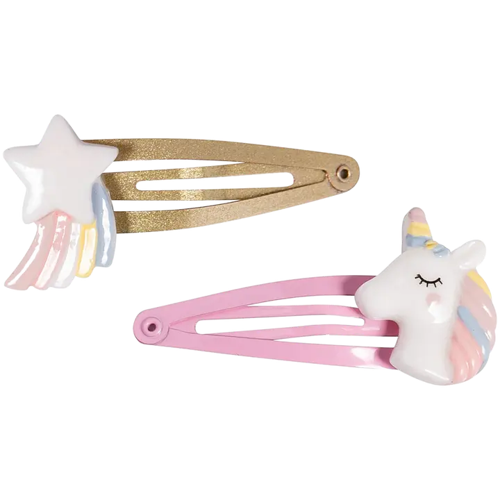 Cailap Kids hiusnapsusetti yksisarvinen 2 kpl