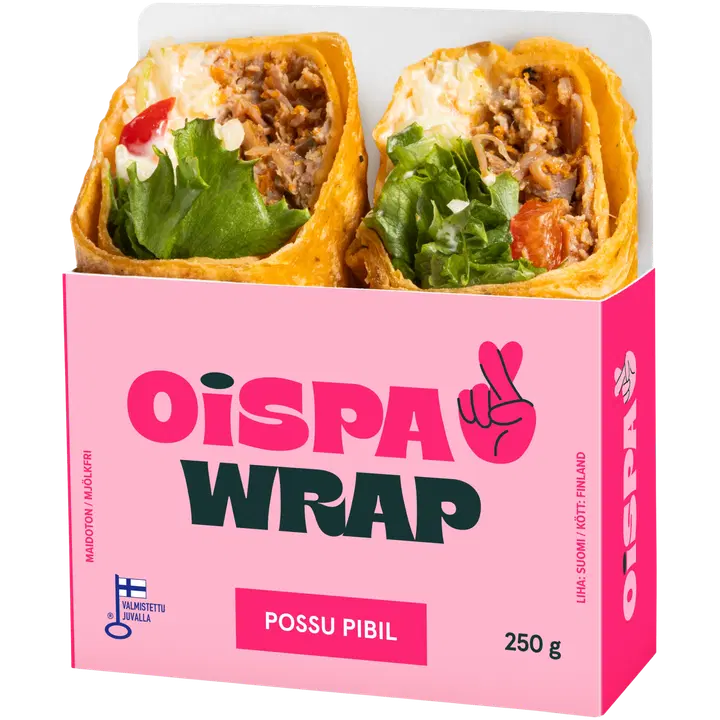Oispa Wrap possu pibil 250g