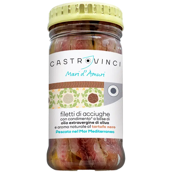 Tryffeli sardelli 100 g, Castrovinci