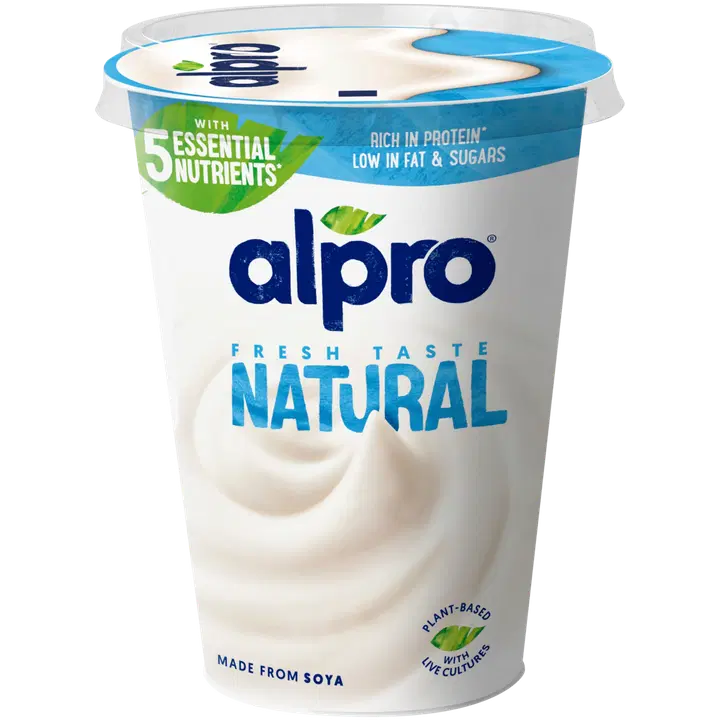 Alpro Hapatettu soijavalmiste, maustamaton 400g