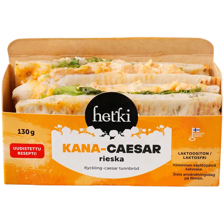 Fresh Hetki Rieska Kana-caesar 130g