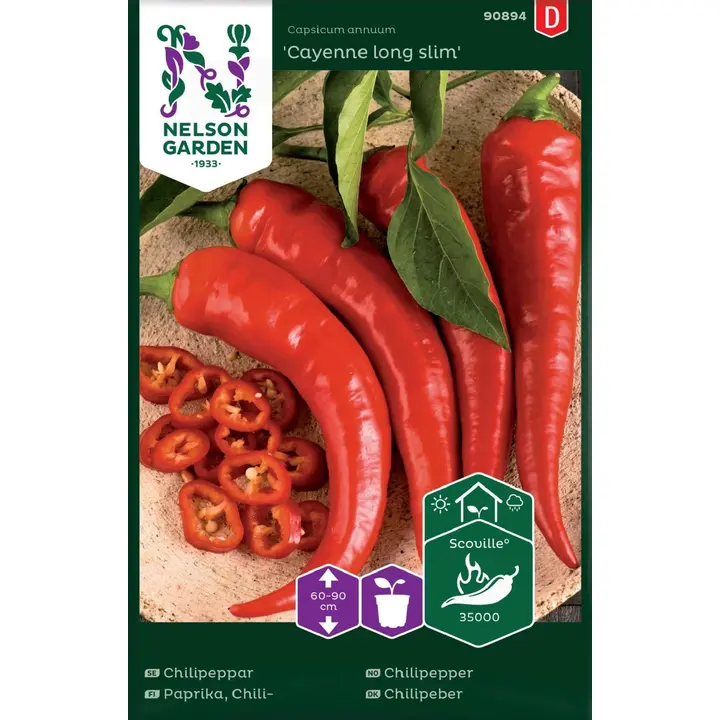 90894 paprika chili- cayenne long slim