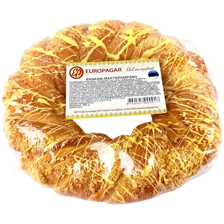 Europagar Banaani-Martsipanipärg 350 g