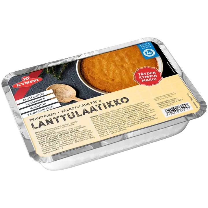 Kymppi Lanttulaatikko 700 g pakaste