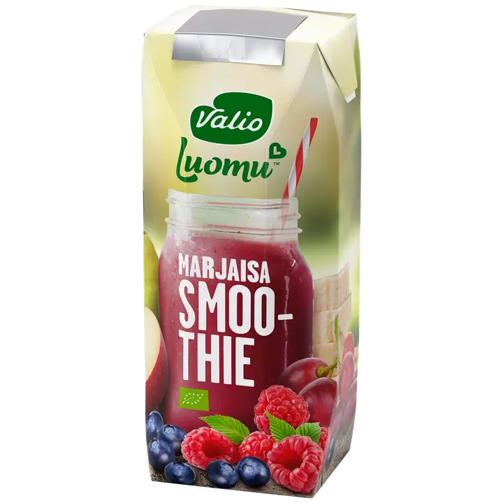 Valio Luomu™ smoothie 2,5 dl marjaisa