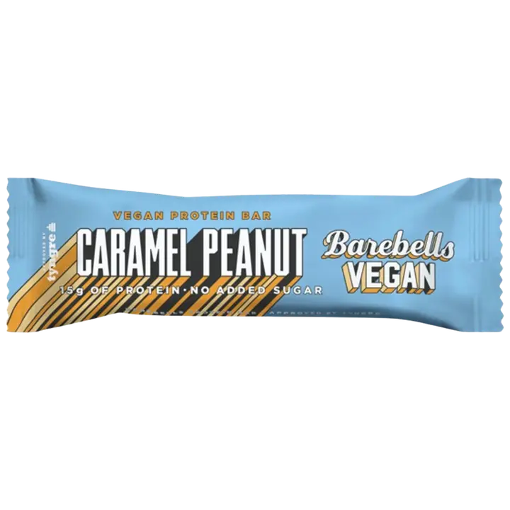 Barebells Vegan Caramel Peanut proteiinipatukka 55g