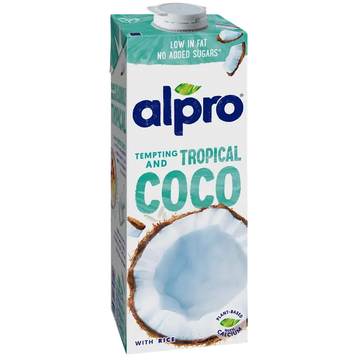 Alpro kookosjook riisiga, laktoosivaba, vegan, 1l