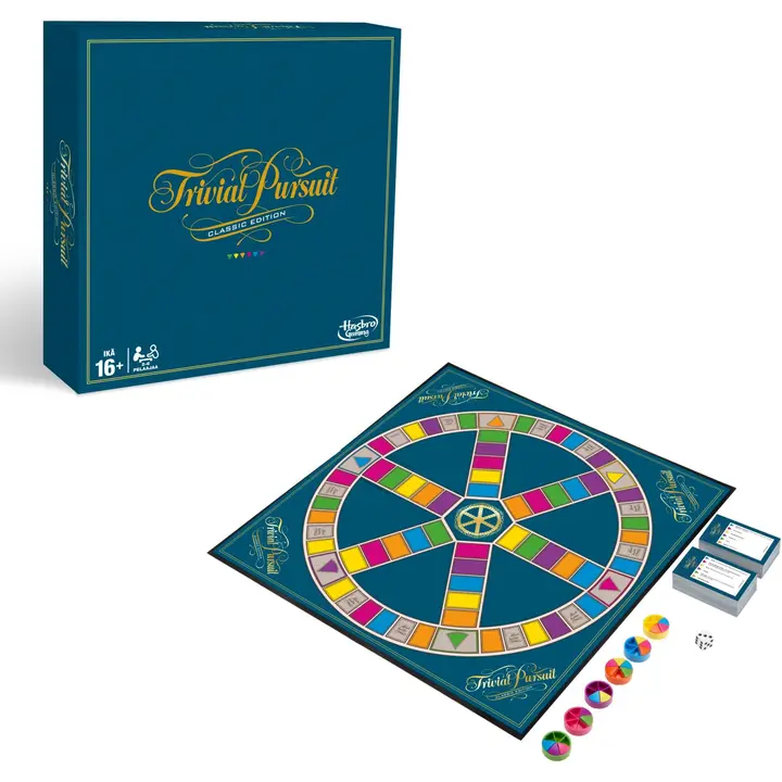 Hasbro Gaming Trivial Pursuit Classic Edition lautapeli