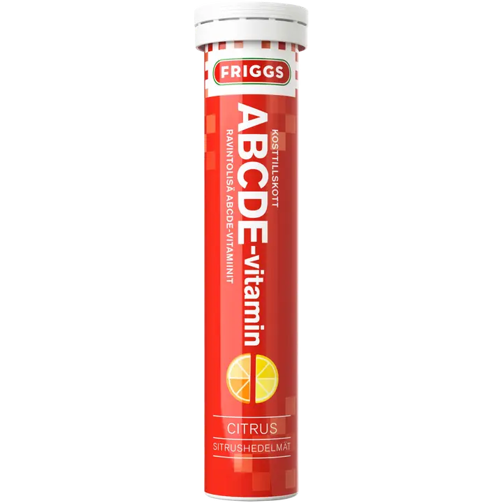 Friggs ABCDE-vitamiiniporetabletti 20kpl