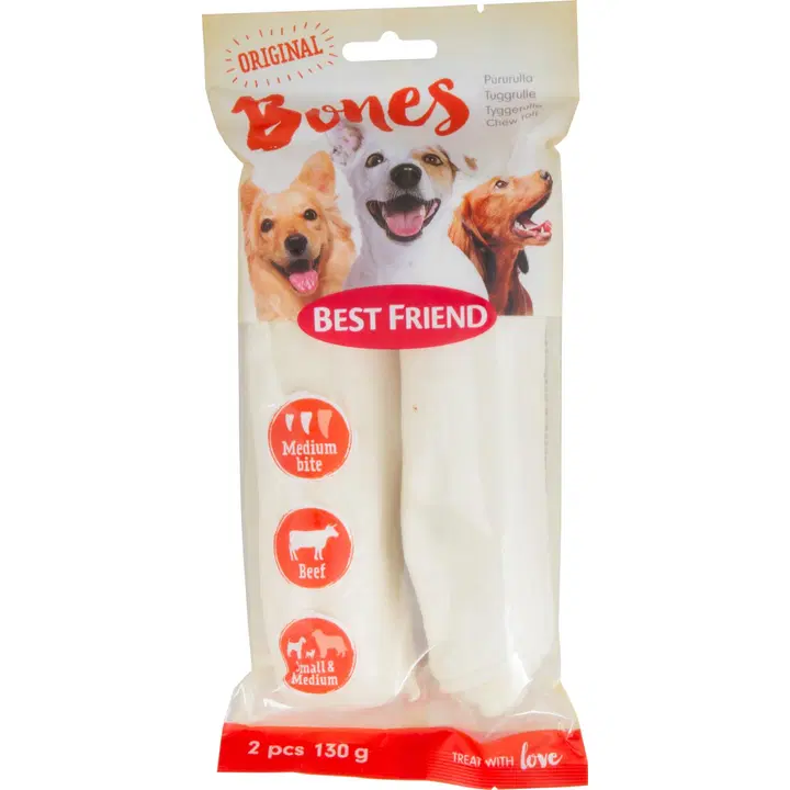 Best Friend Bones Vaalea pururulla 17cm 2kpl 130g