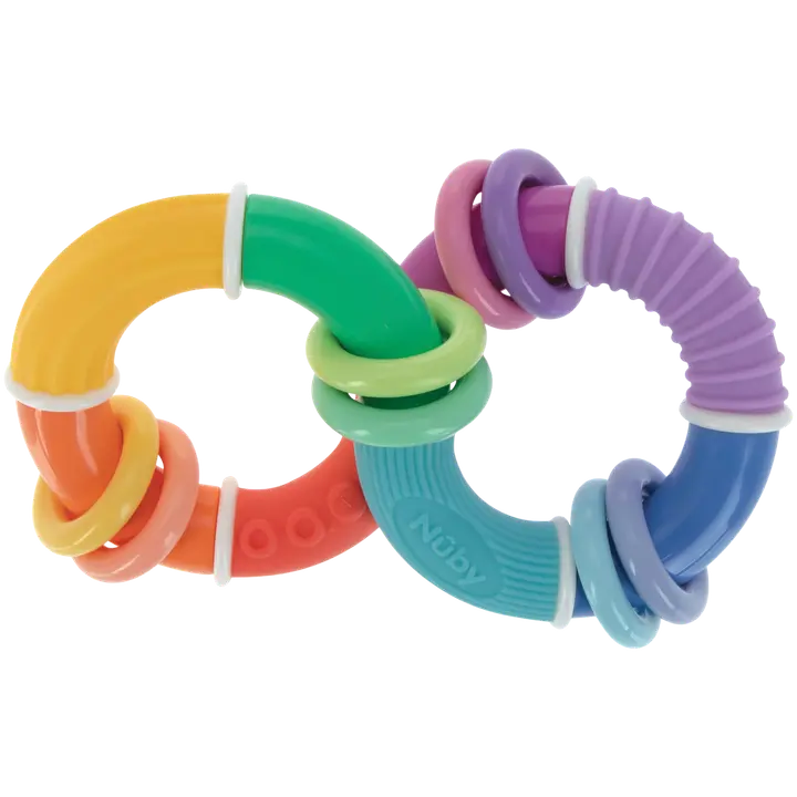 Nuby Twist&Rattle purulelurengas