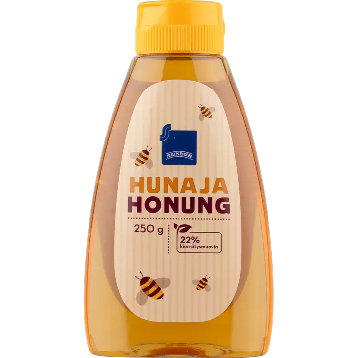Rainbow juokseva hunaja 250 g