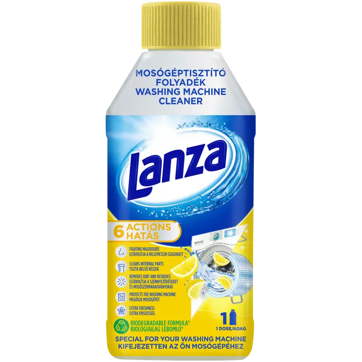 Pesumasina puhastusvahend Lanza lemon 250ml