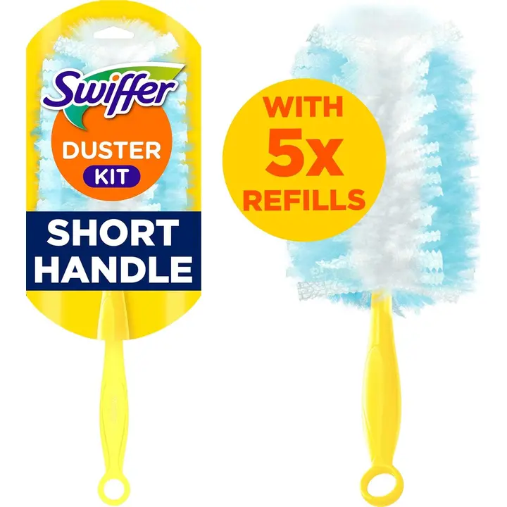 Swiffer Duster Starter Kit kahva + 5 pölyhuiskaa